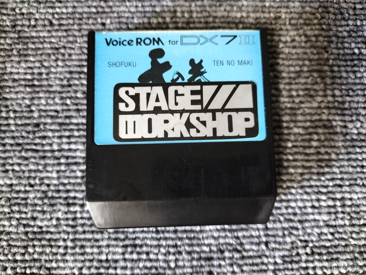 DX7IIカートリッジ KV101 VoiceROM for DX7II 生福 天の巻 DX7II用音源 ケース付き O22071802