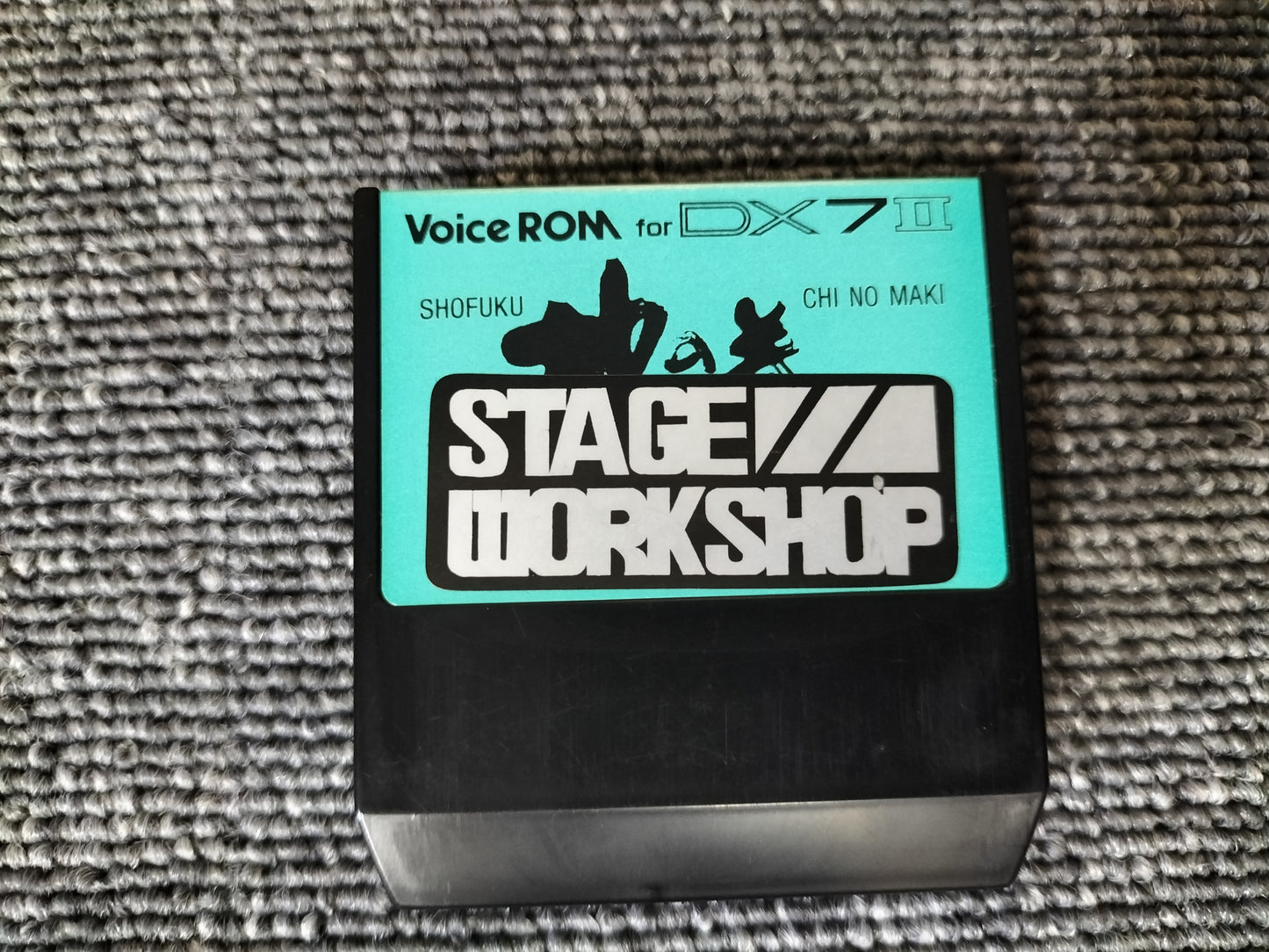DX7IIカートリッジ KV102 VoiceROM for DX7II 生福 地の巻 DX7II用音源 ケース付き O22071803