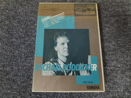 DX7IIカートリッジ VRC-1004 DX7II VoiceROM MICHAEL BODDICKER DX7II用音源 ケース付き O22071809