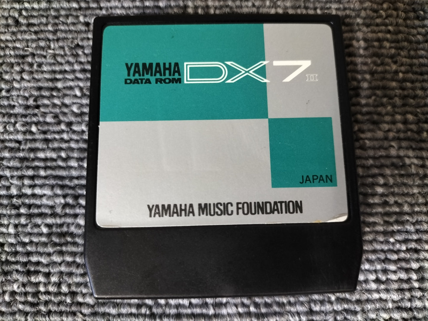 DX7IIカートリッジ VRC-1005 DX7II VoiceROM 井上 鑑 DX7II用音源 ケース付き O22071811