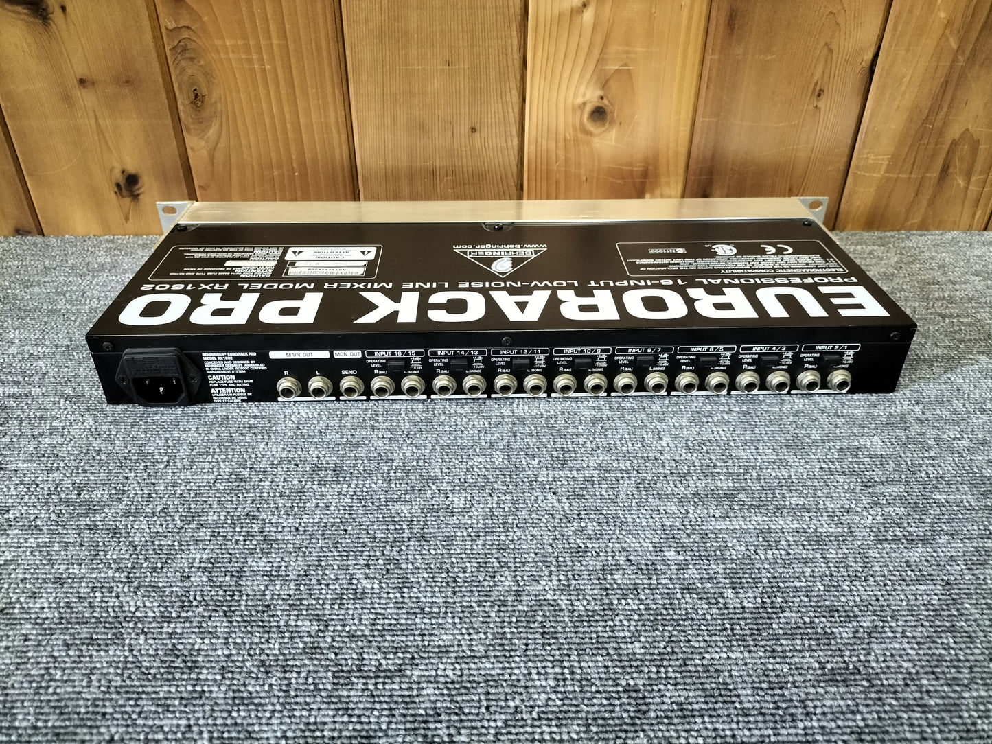 BEHRINGER ベリンガー RX1602 ラインミキサー 22071901