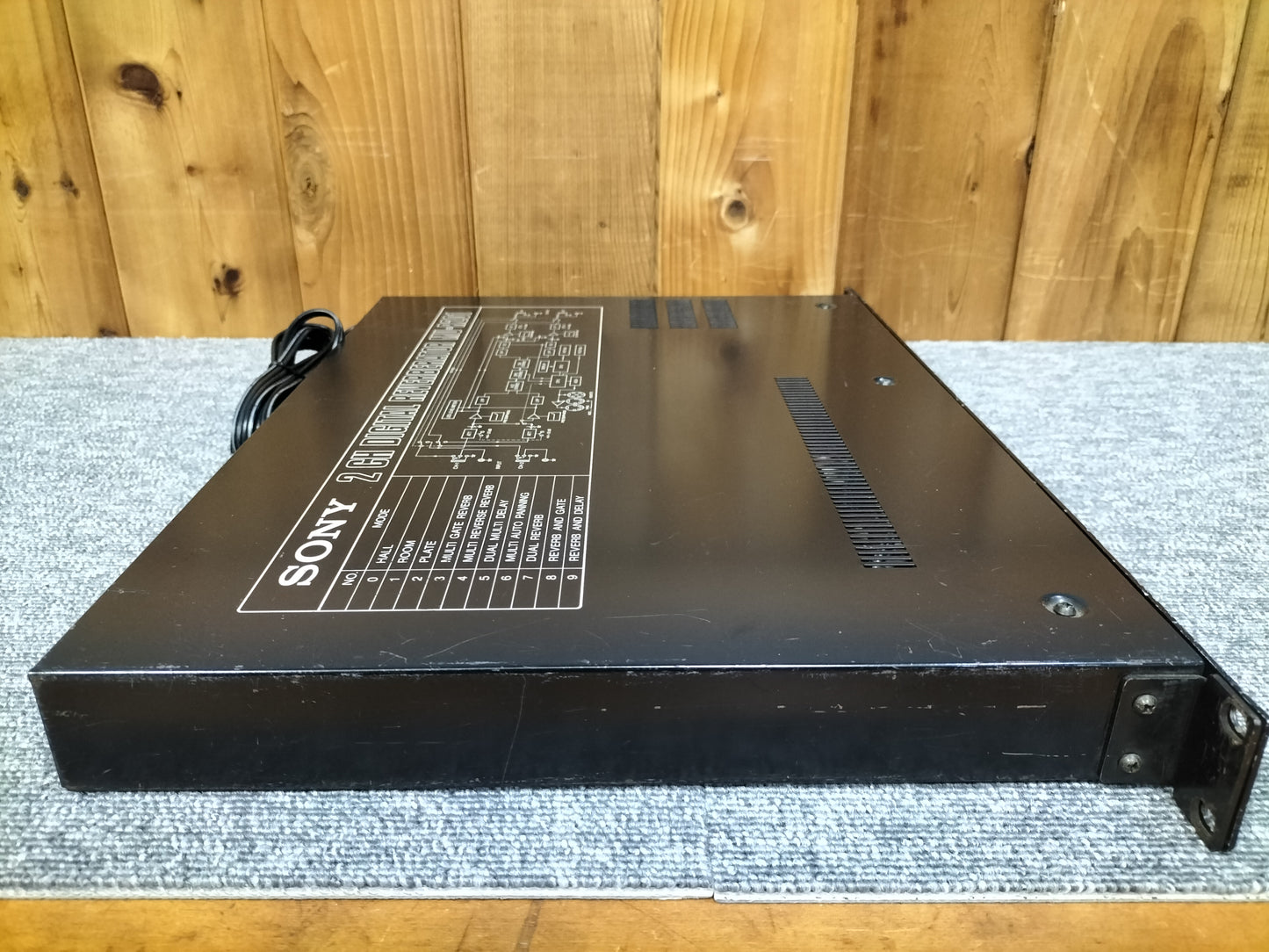 SONY ソニー MU-R201 2チャンネルデジタルリバーブ 22072802