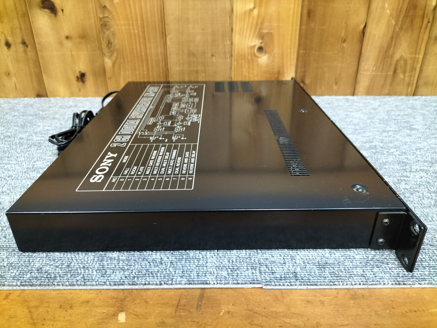SONY ソニー MU-R201 2チャンネルデジタルリバーブ 22072803