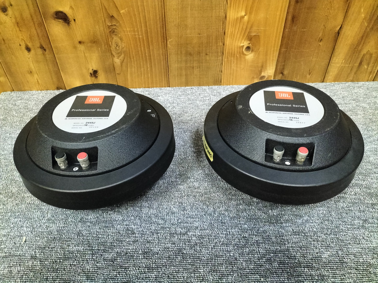 現状 JBL ジェービーエル 2445J 16Ω ワイドレンジドライバーユニット 22080605