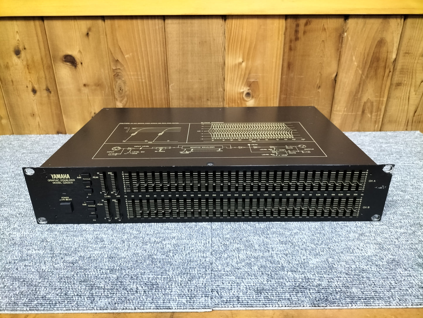 YAMAHA ヤマハ Q2031A グラフィックイコライザー 22080701