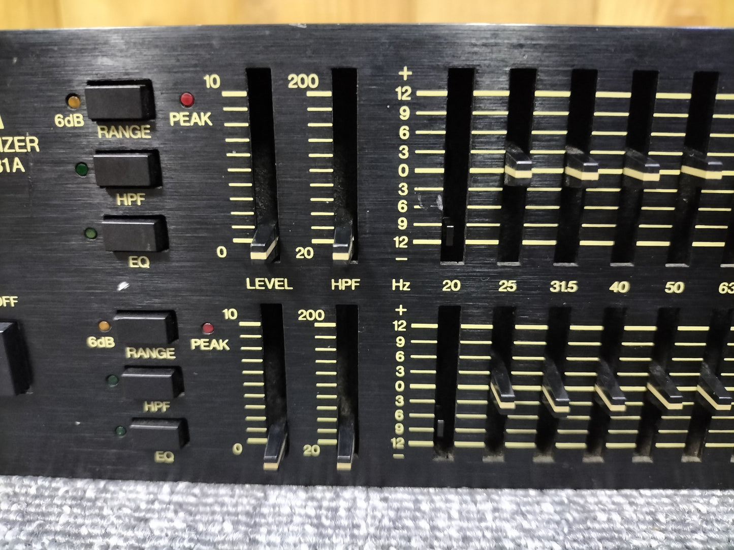 YAMAHA ヤマハ Q2031A グラフィックイコライザー 22080701