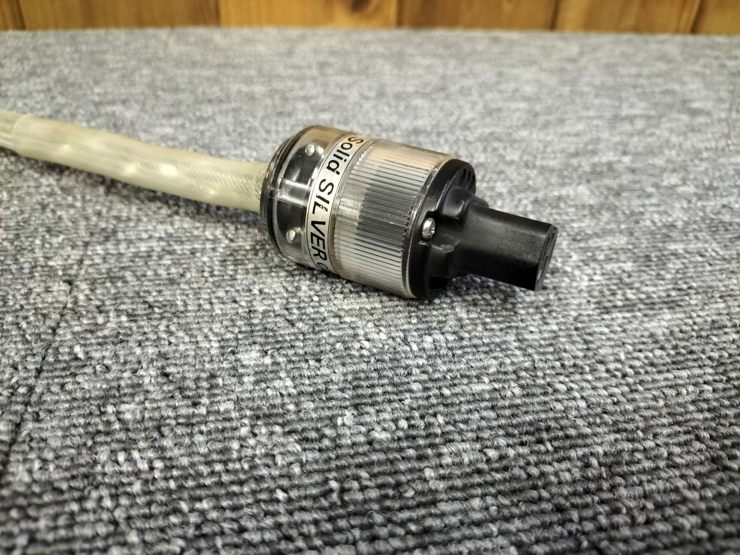 Stealth Audio Cable cloude 99 solid silver 電源ケーブル 1.2m 22080702