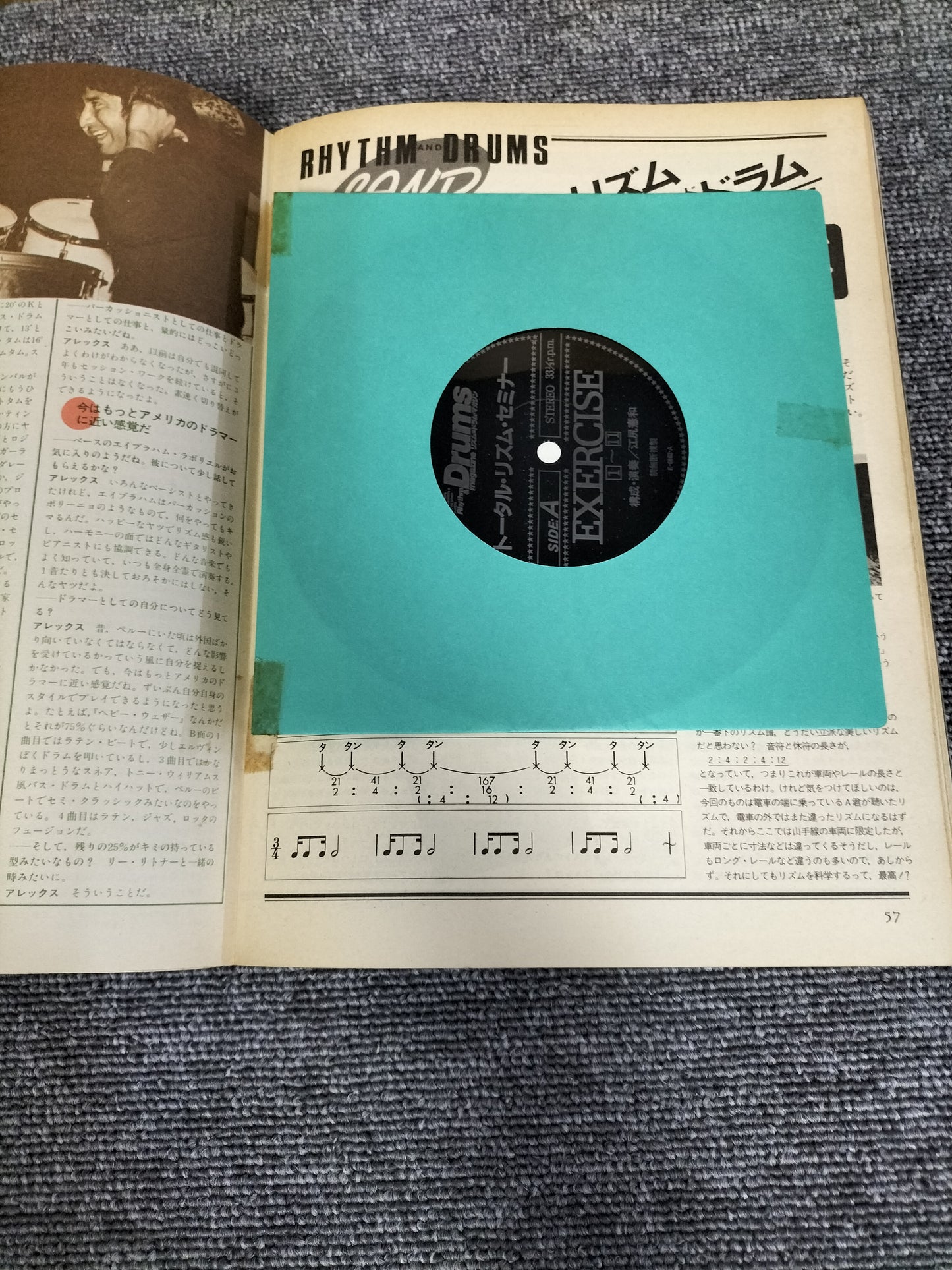 Rhythm&Drums magazine リズム&ドラムマガジン No.2 ギターマガジン4月号増刊 S22081202