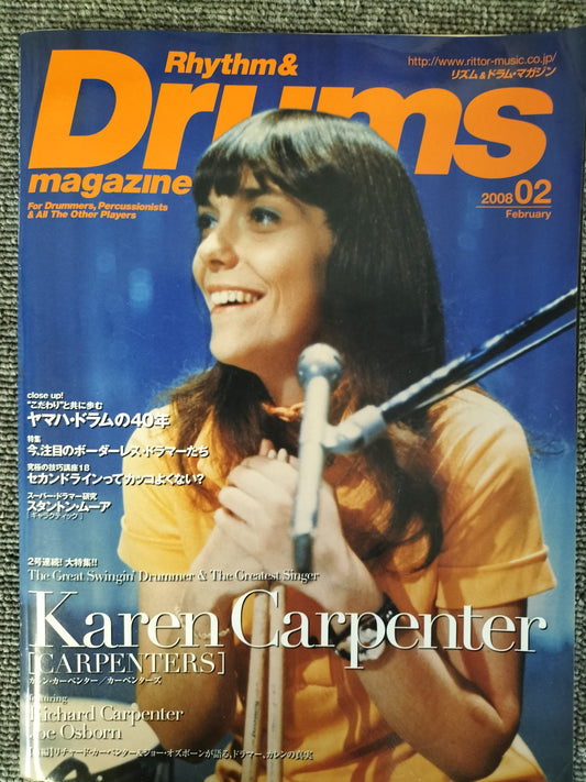 Rhythm&Drums magazine リズム&ドラムマガジン 2008年 2月号 S22081723