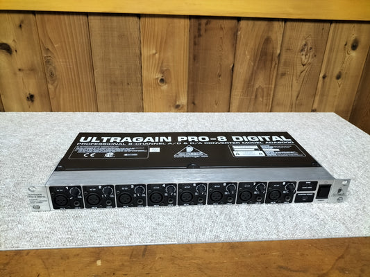 ジャンク BEHRINGER ベリンガー ADA8000 DA/ADコンバーター 22082501