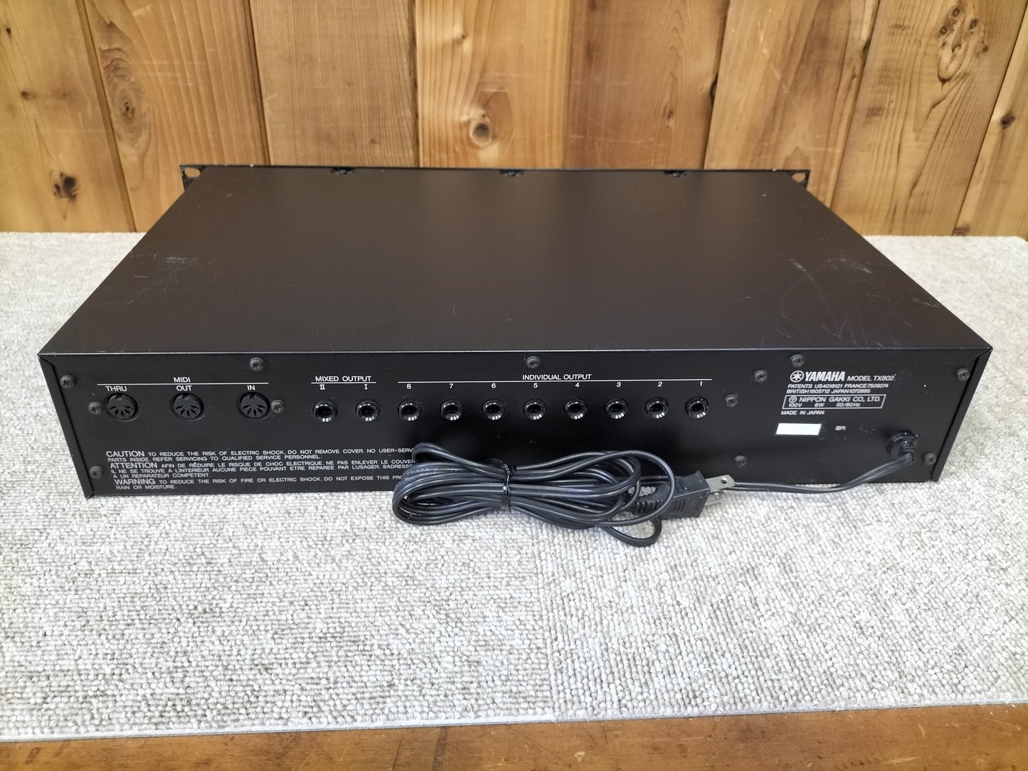 YAMAHA ヤマハ TX802 XG音源モジュール 22102401