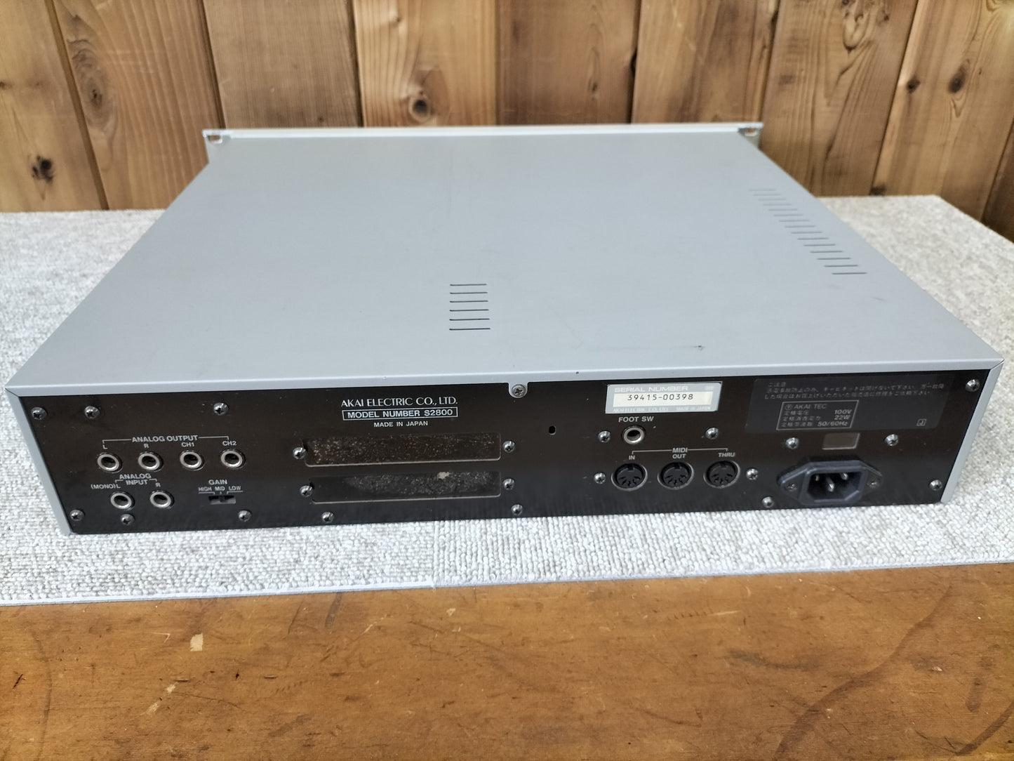 現状 AKAI アカイ S2800 サンプラー 22110201