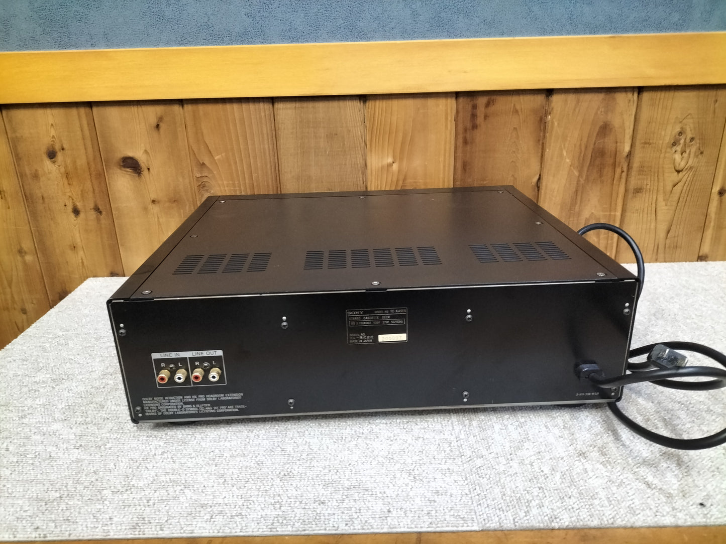 現状品 SONY ソニー TC-KA5ES カセットデッキ 22120906