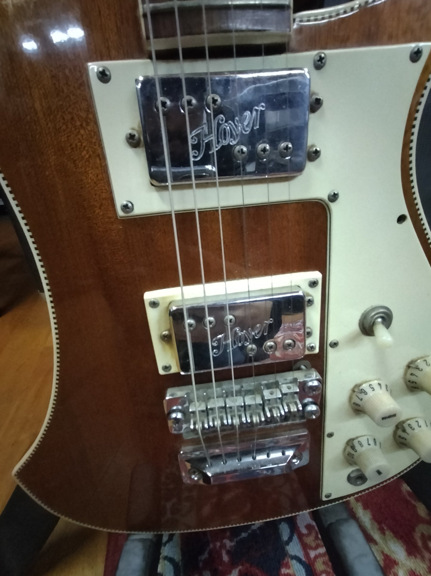HOYER ホイヤー 6055 エレキギター 70年代ヴィンテージギター 22121004