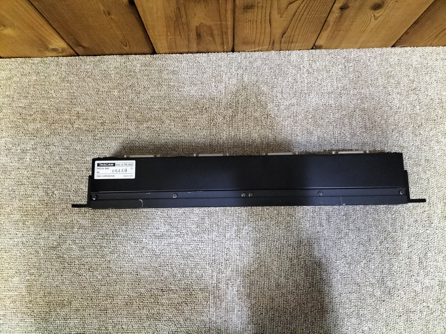 現状品 TASCAM タスカム PB-664 バンタムパッチベイ 23022302