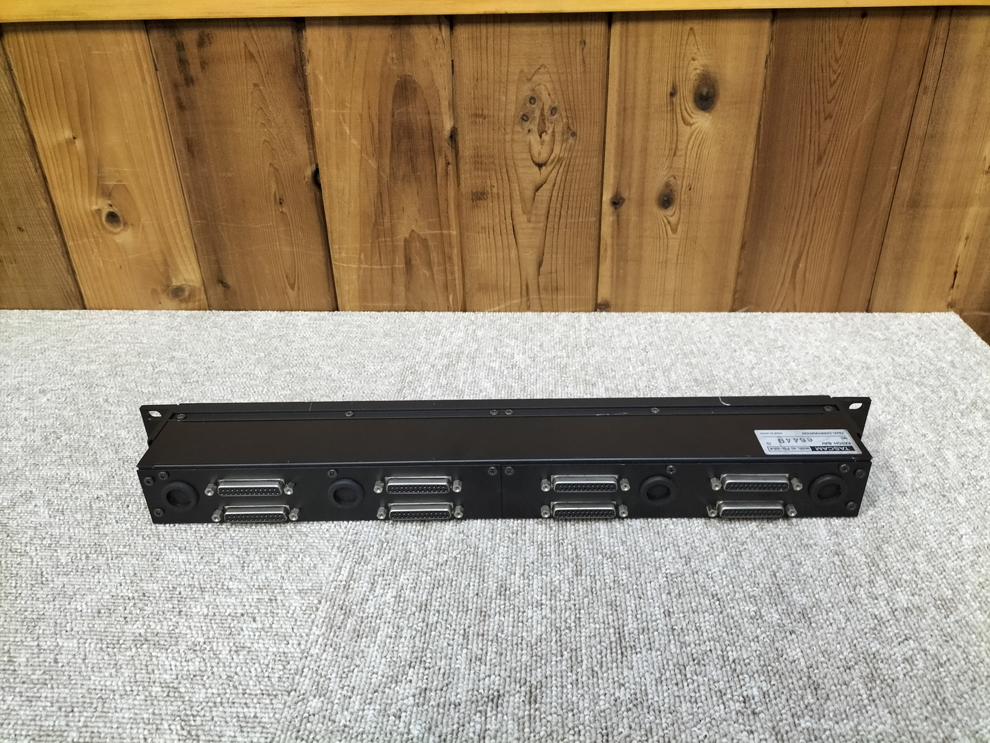 現状品 TASCAM タスカム PB-664 バンタムパッチベイ 23022302