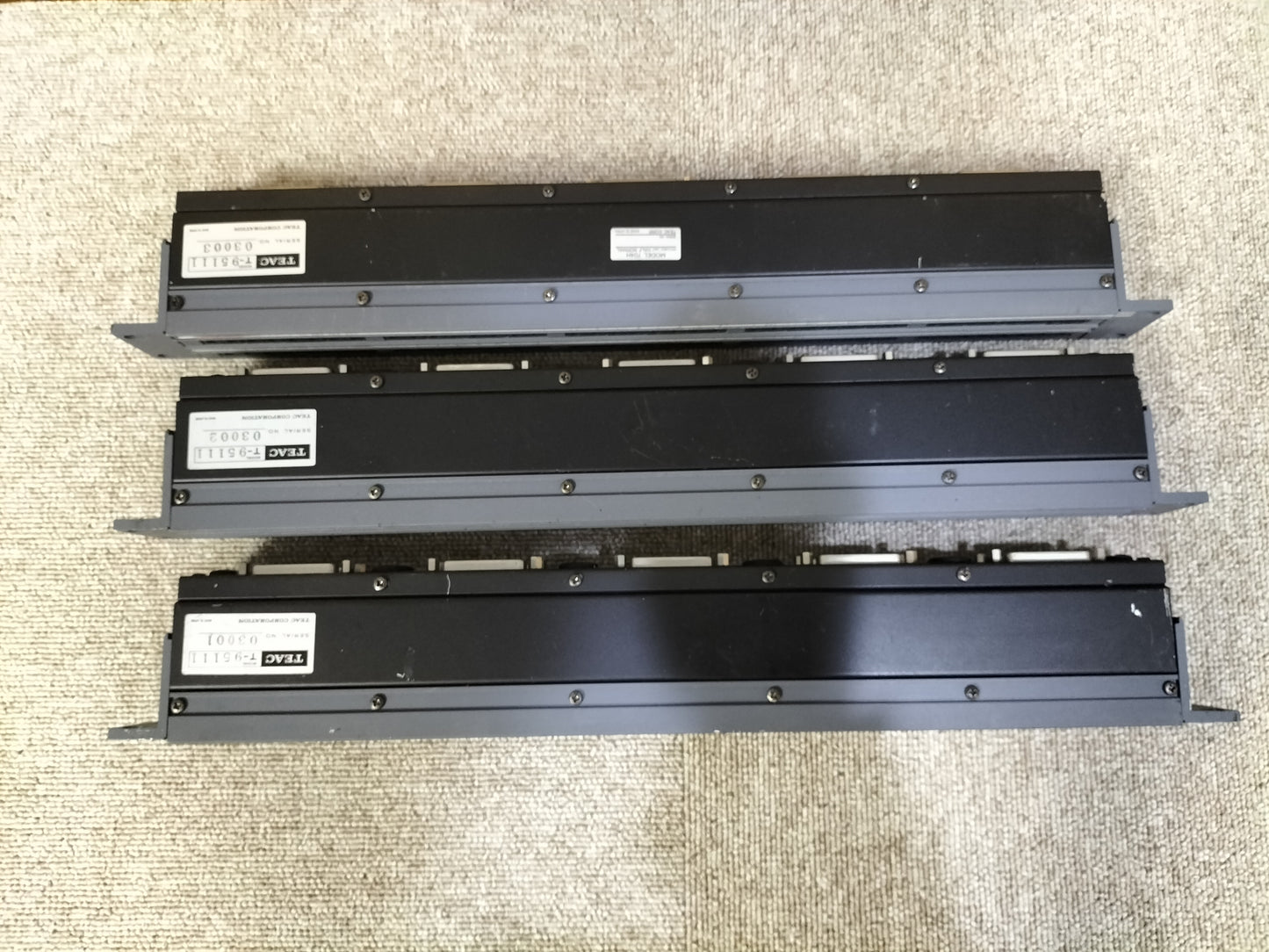 現状品 TEAC ティアック 704H パッチベイ3台セット 23022303