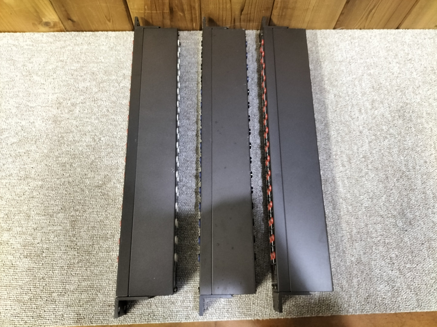 現状品 TASCAM タスカム PB-32P パッチベイ3台セット 23022304