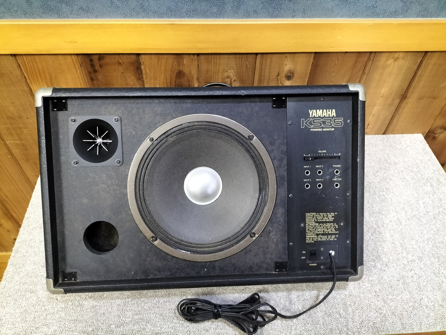 現状品 YAMAHA ヤマハ KS35 パワードモニタースピーカー 23042003
