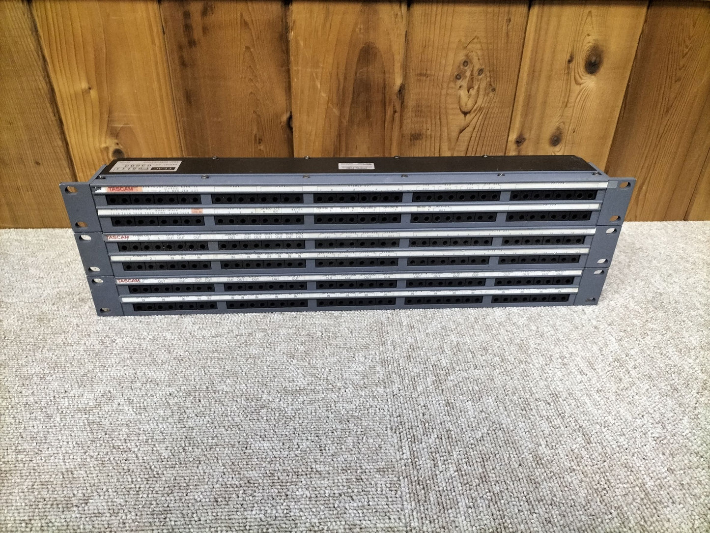 現状品 TEAC ティアック 704H パッチベイ3台セット 23022303