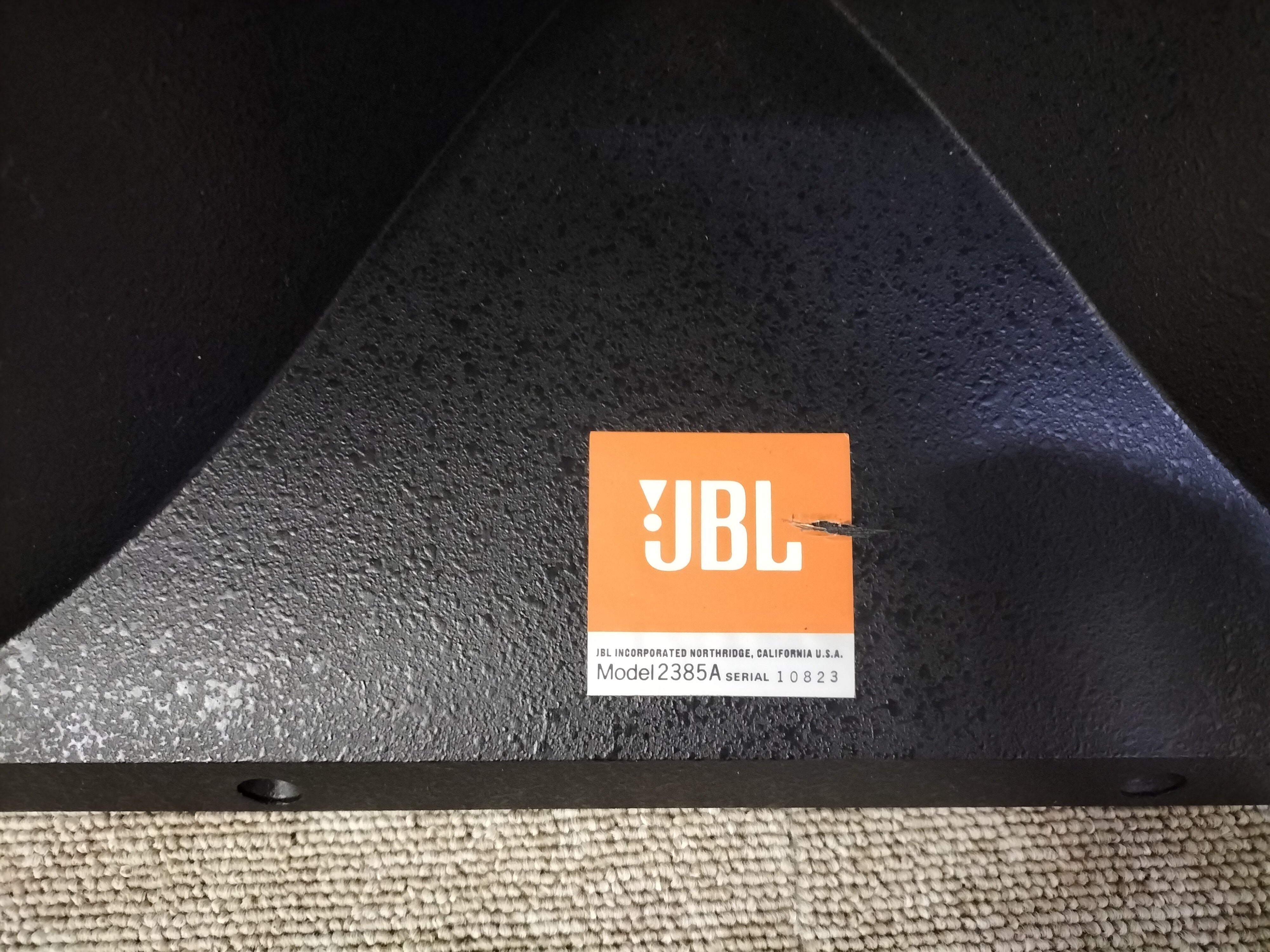 JBL ジェービーエル 2385A ラジアルホーン 1本 23060904 – Village Audio