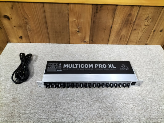 BEHRINGER　ベリンガー　MULTICON　PRO-XL　MDX4600　コンプレッサー   23061109