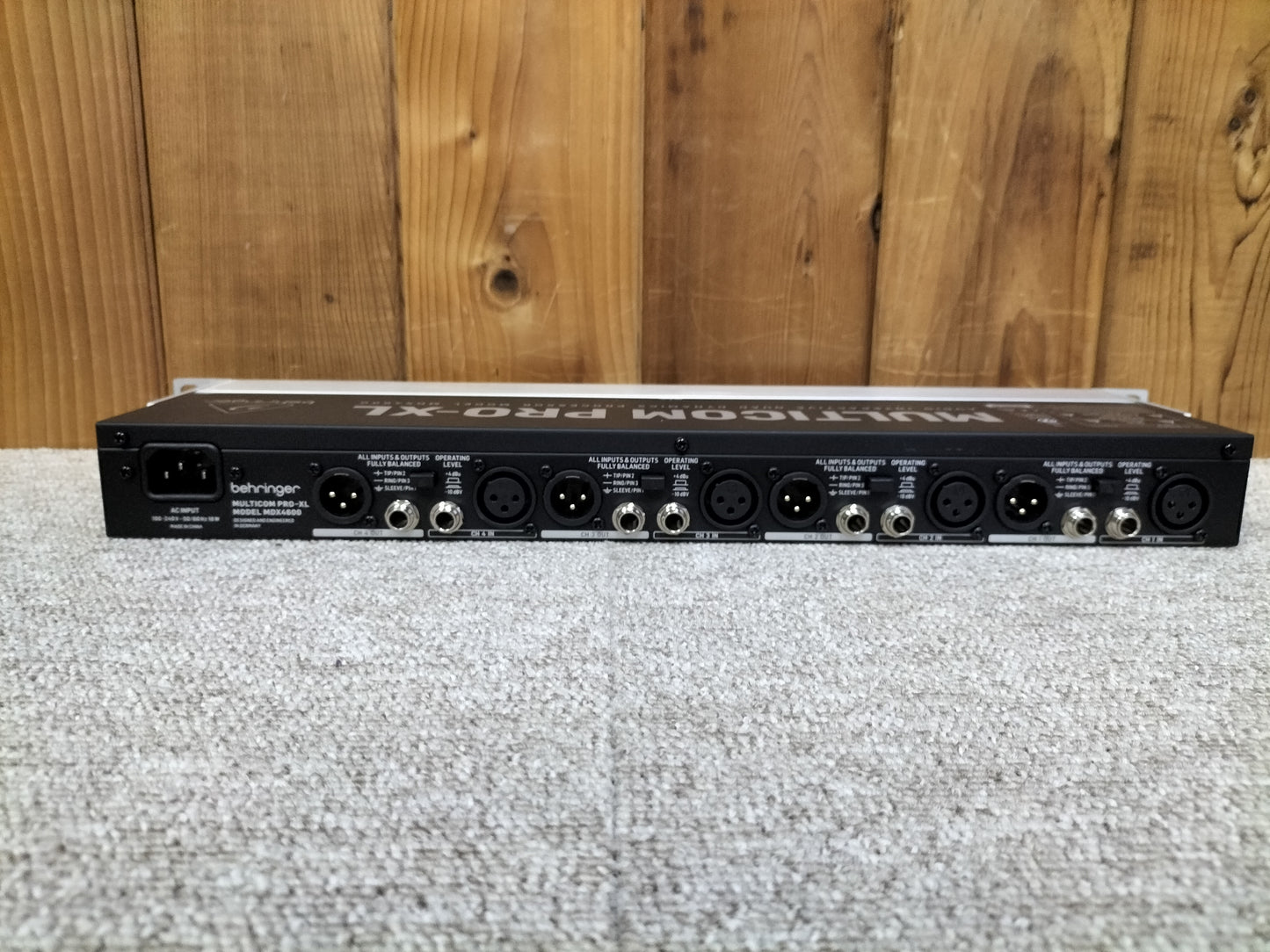 BEHRINGER　ベリンガー　MULTICON　PRO-XL　MDX4600　コンプレッサー   23061109