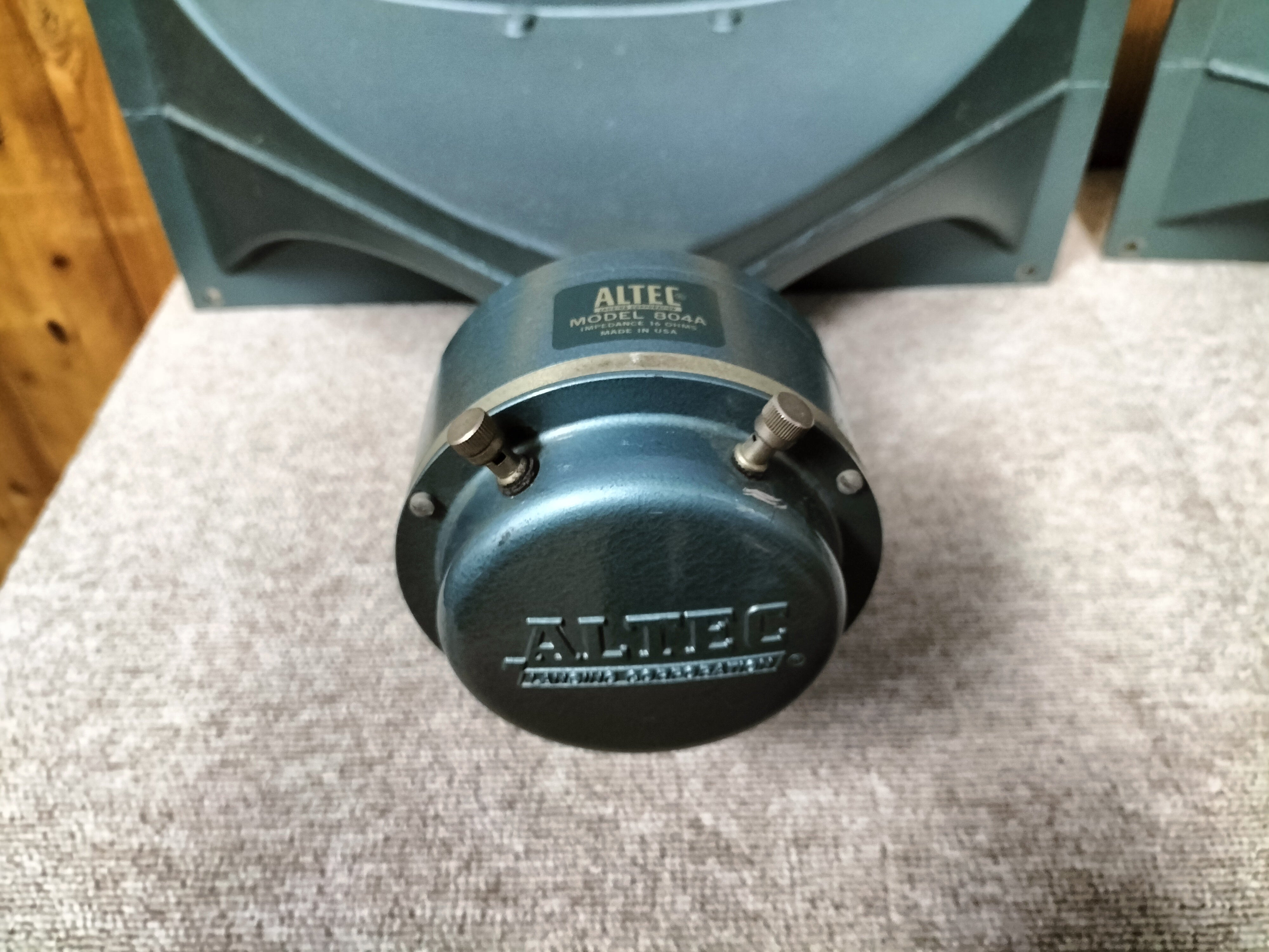 ALTEC アルテック H-811B ホーン 804A ドライバー 24010704 – Village Audio