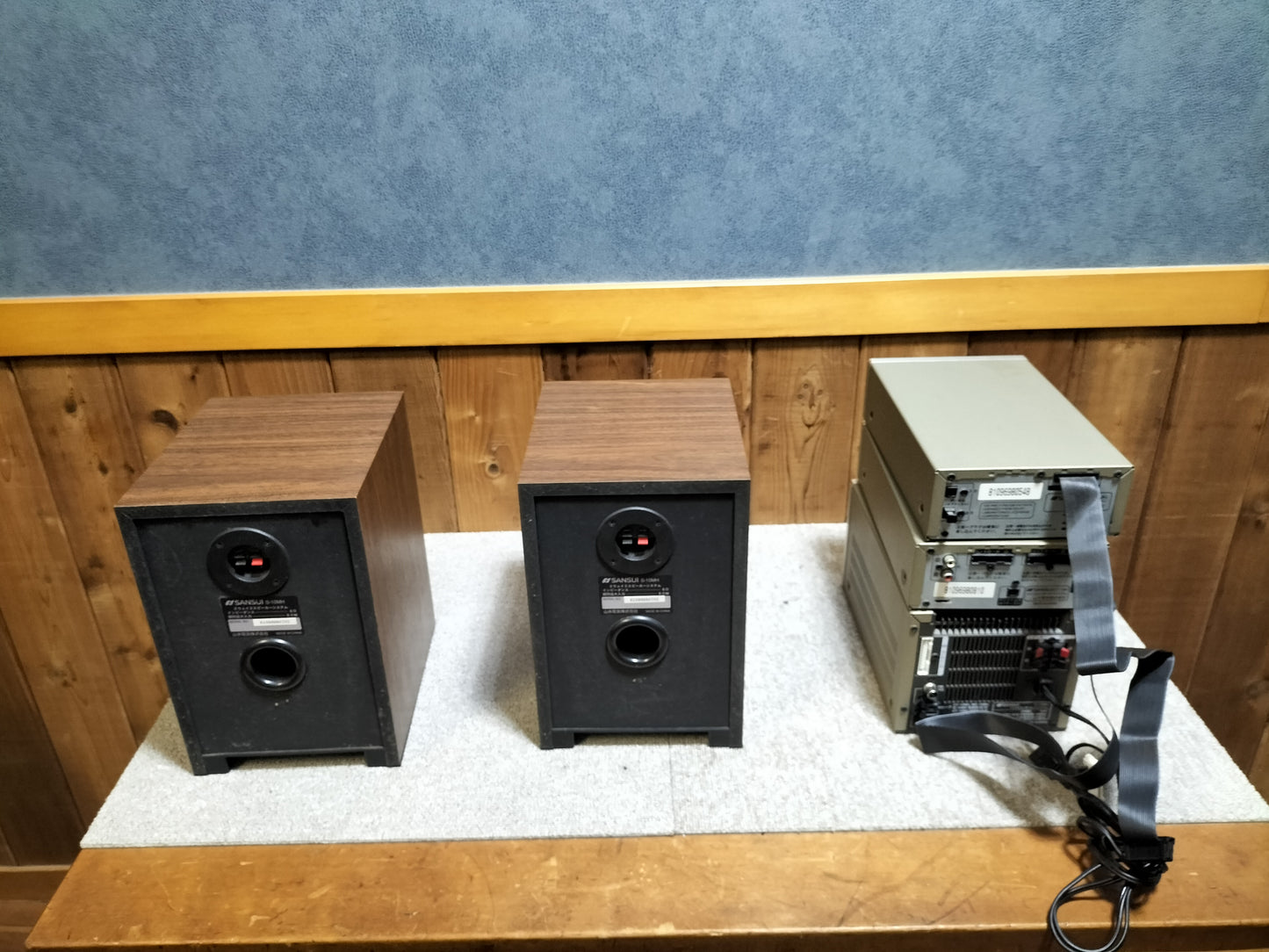 ジャンク　SANSUI　サンスイ　MH10　コンポ   24090103