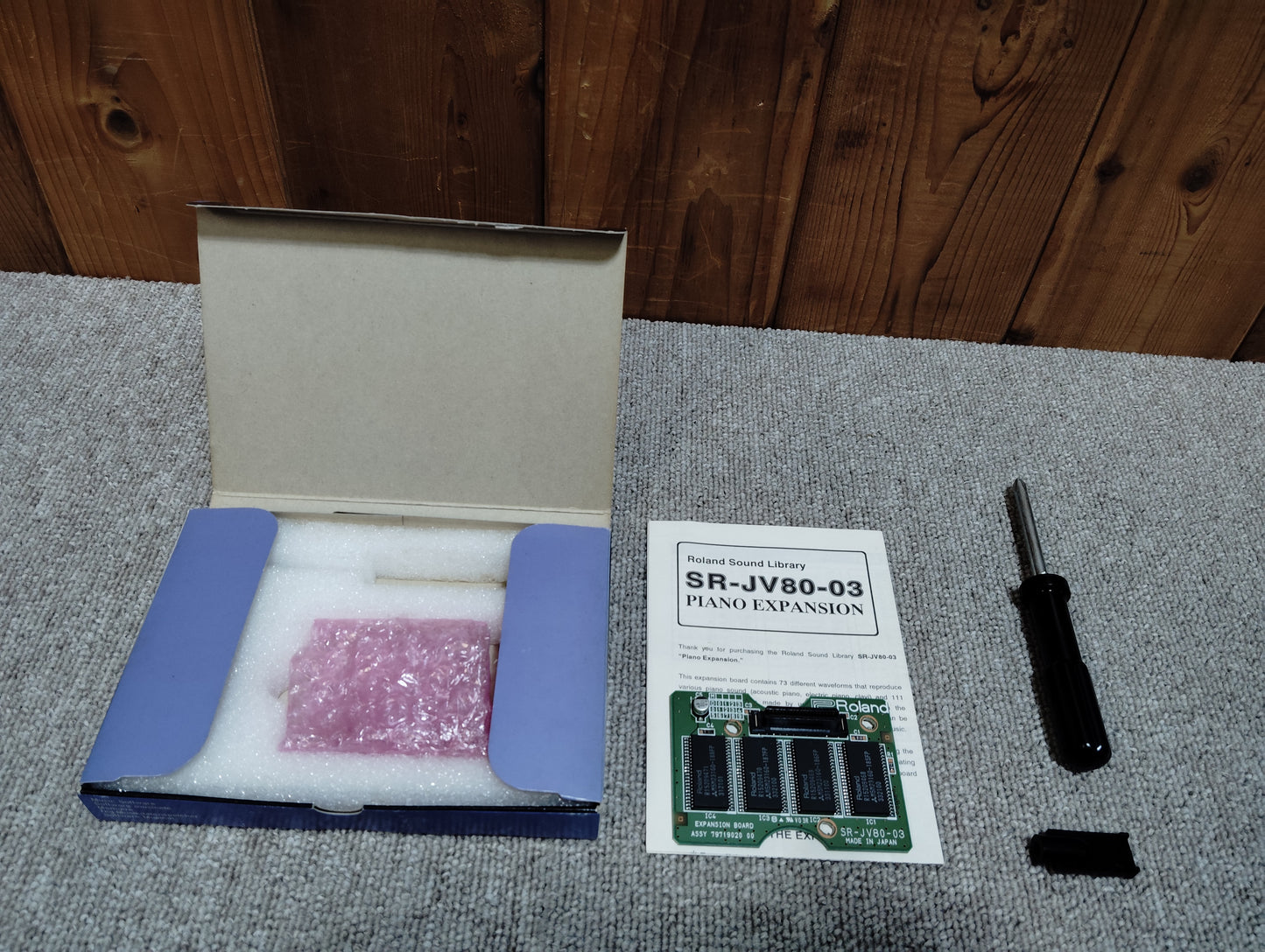Roland　ローランド　SR-JV80-03　PIANO EXPANSION BOARD   25040603