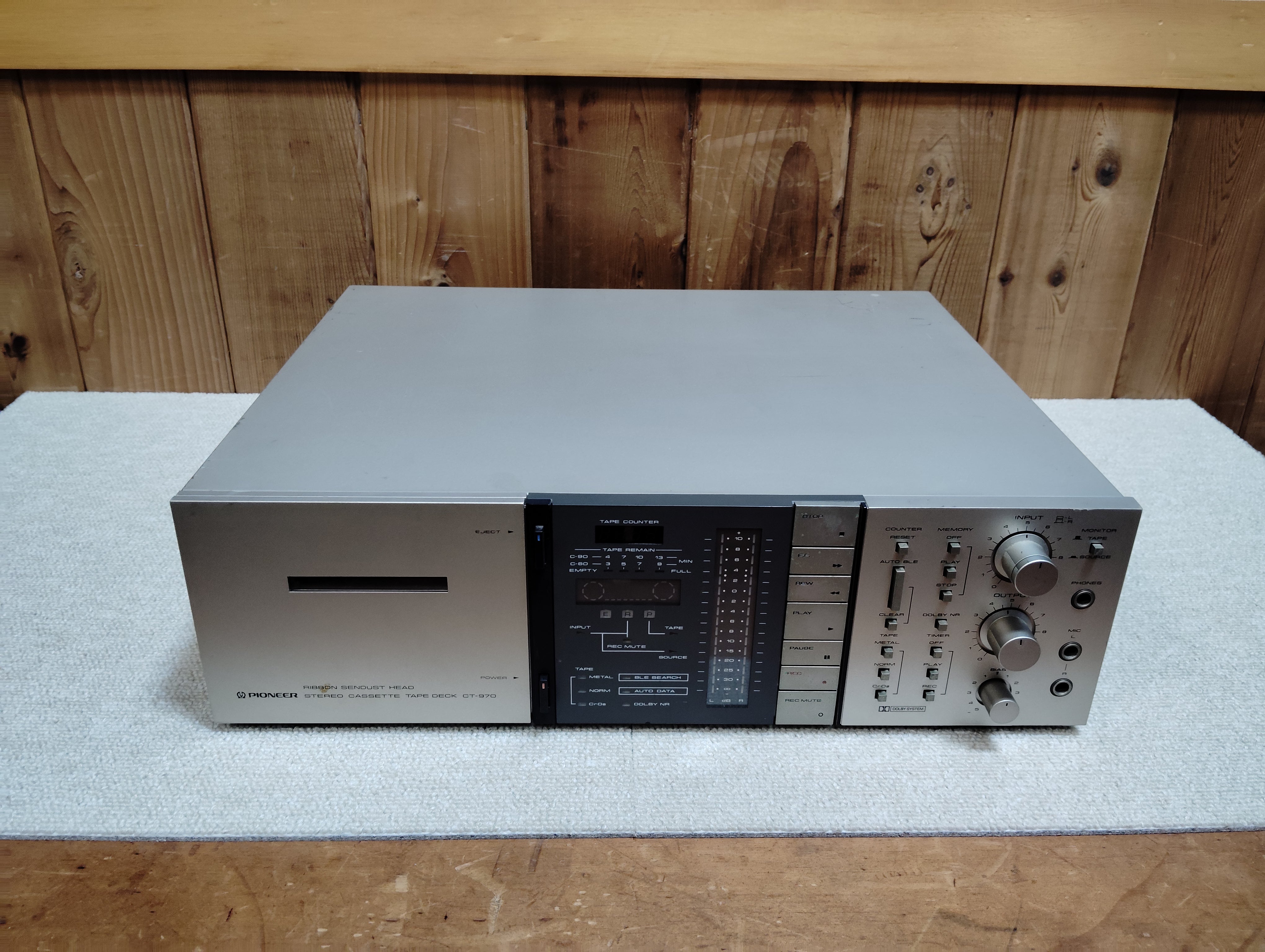 Pioneer CT-970 パイオニア　カセットデッキ CT-970