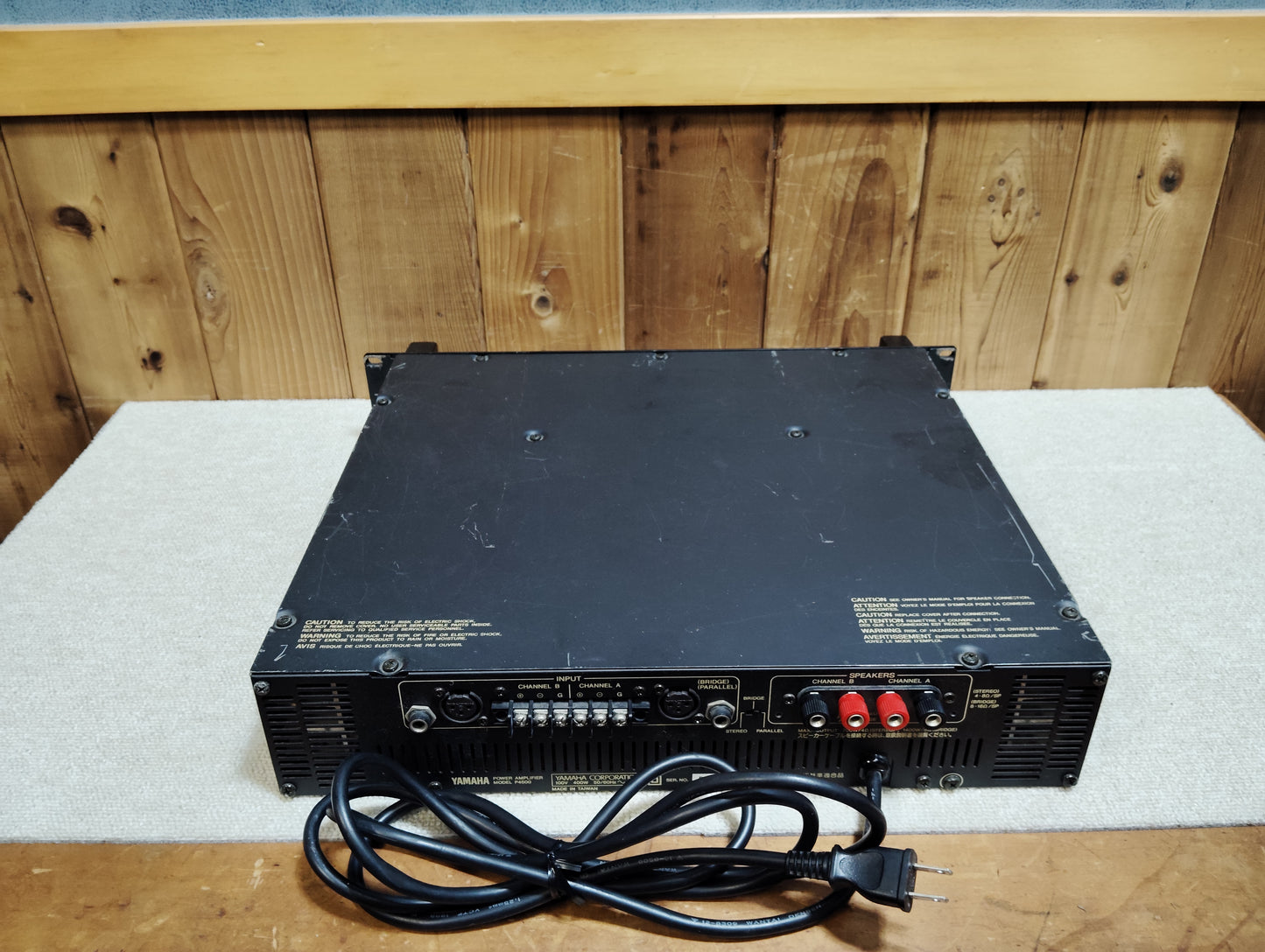 YAMAHA ヤマハ P4500   パワーアンプ 25052701