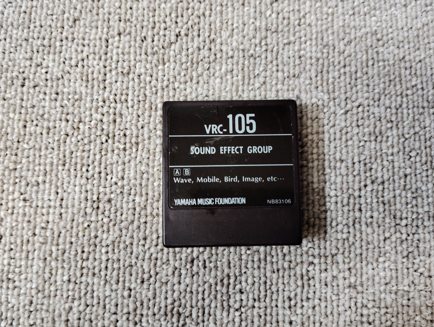 YAMAHA ヤマハ VRC-105 DX7用カートリッジ   25070116
