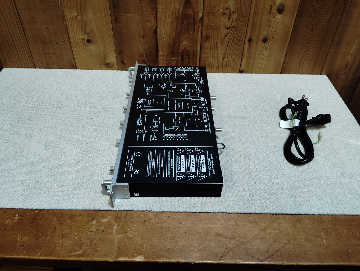 動作未確認　RME　Fireface 800　オーディオインターフェース   25110902