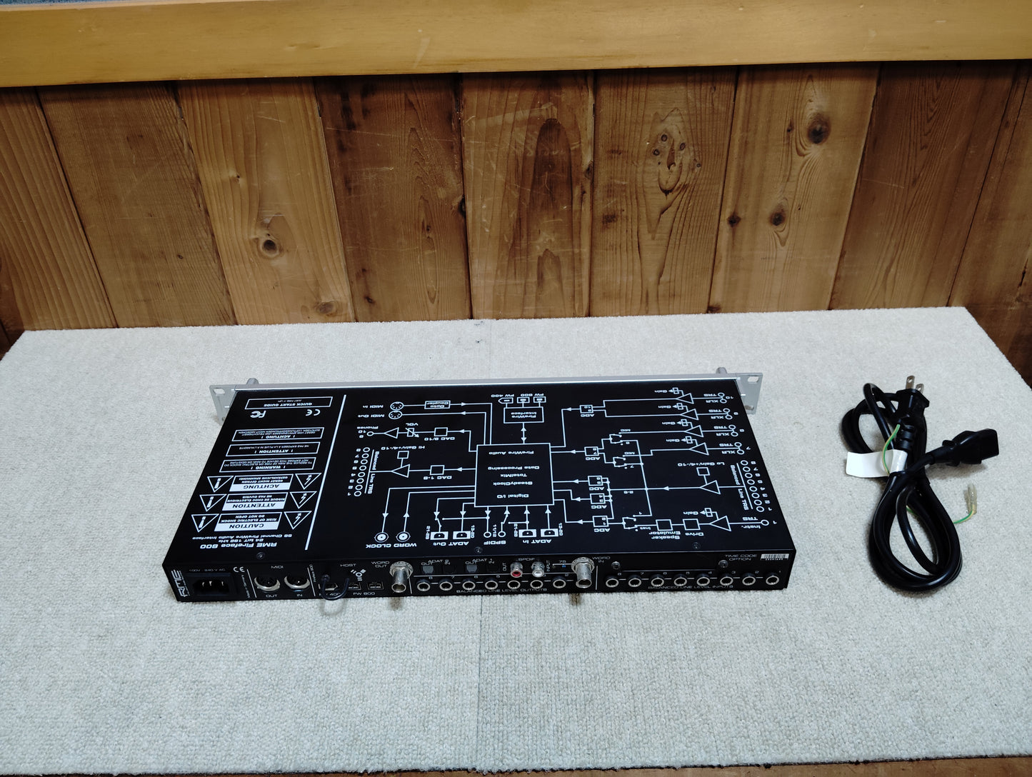 動作未確認　RME　Fireface 800　オーディオインターフェース   25110902