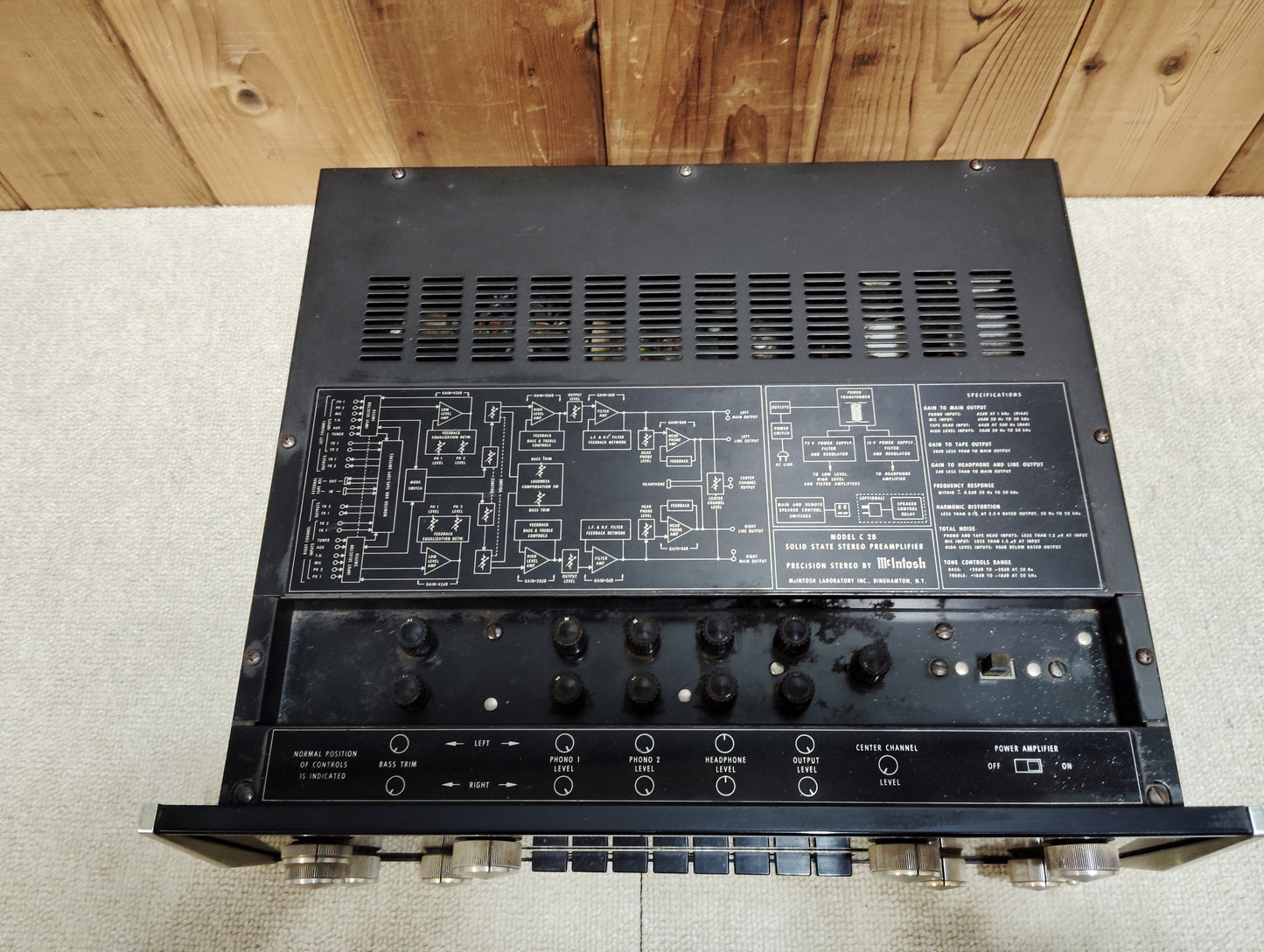 Mcintosh　マッキントッシュ　C28　プリアンプ   25110901