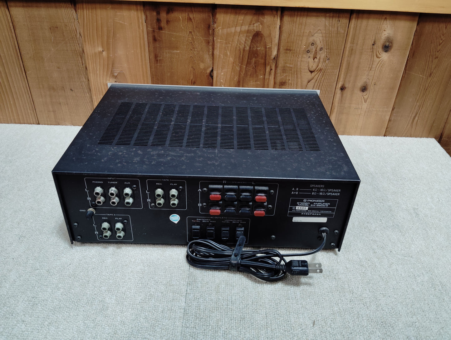 現状品　Pioneer パイオニア　SA-6800II　プリメインアンプ   25120203