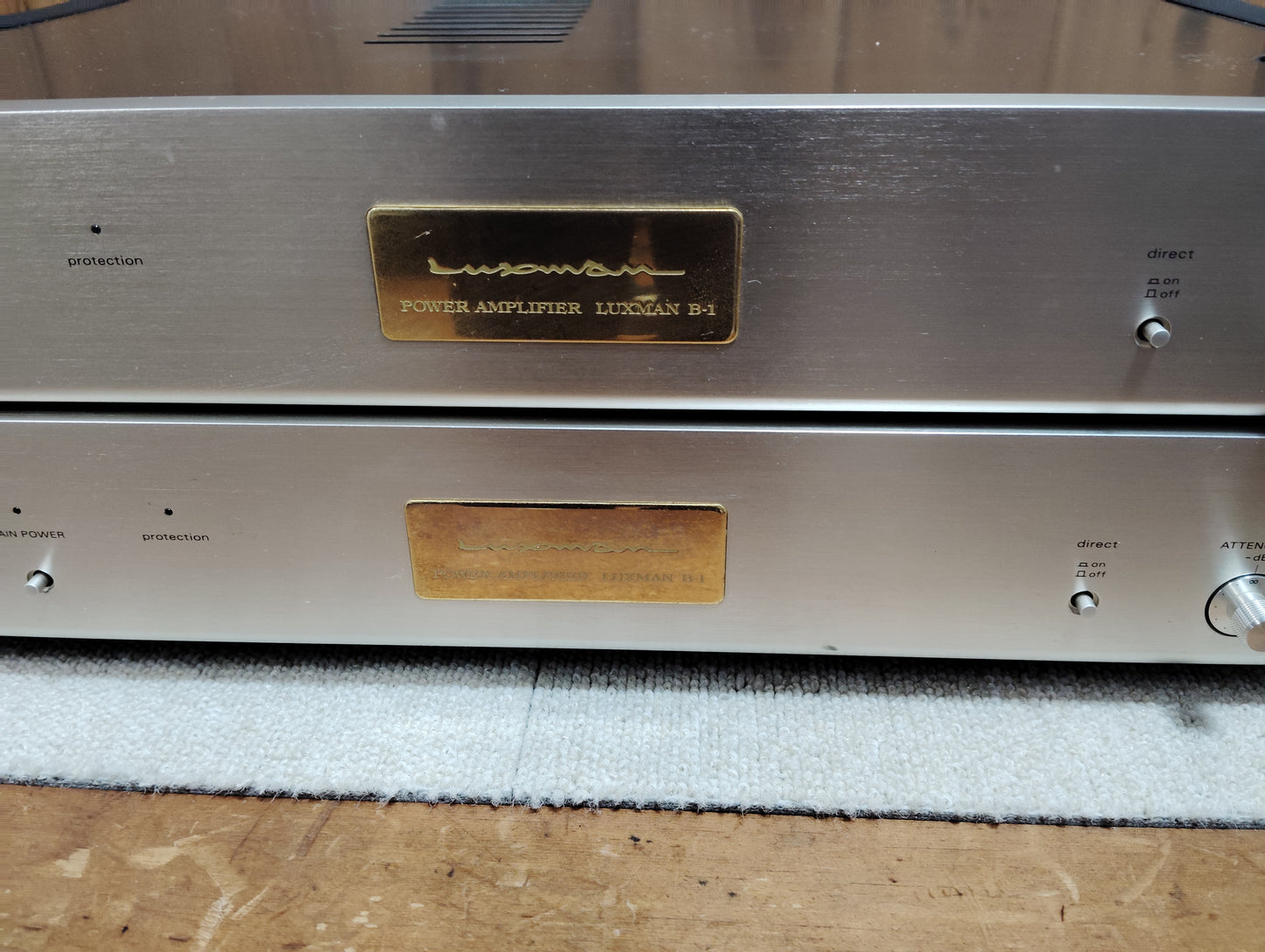 LUXMAN　ラックスマン　B-1　モノラルパワーアンプペア   25120210