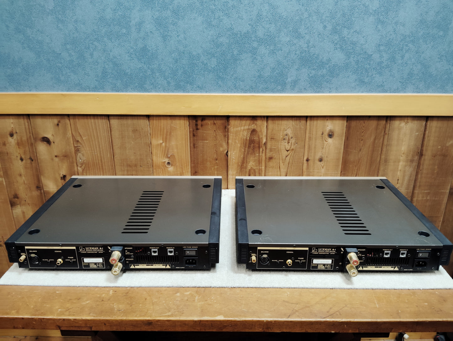 LUXMAN　ラックスマン　B-1　モノラルパワーアンプペア   25120210