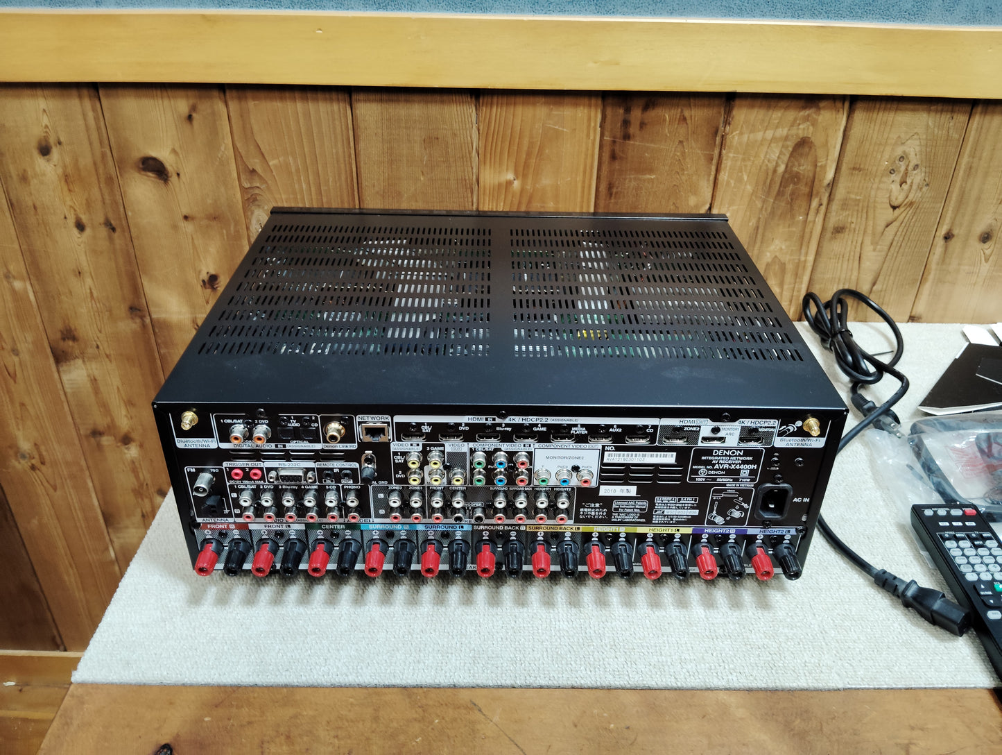 DENON　デノン　AVR-X4400H　AVアンプ   26051502