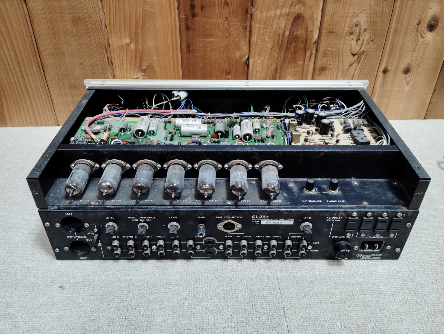 ジャンク　Luxman　ラックスマン　35II　プリアンプ   26060813