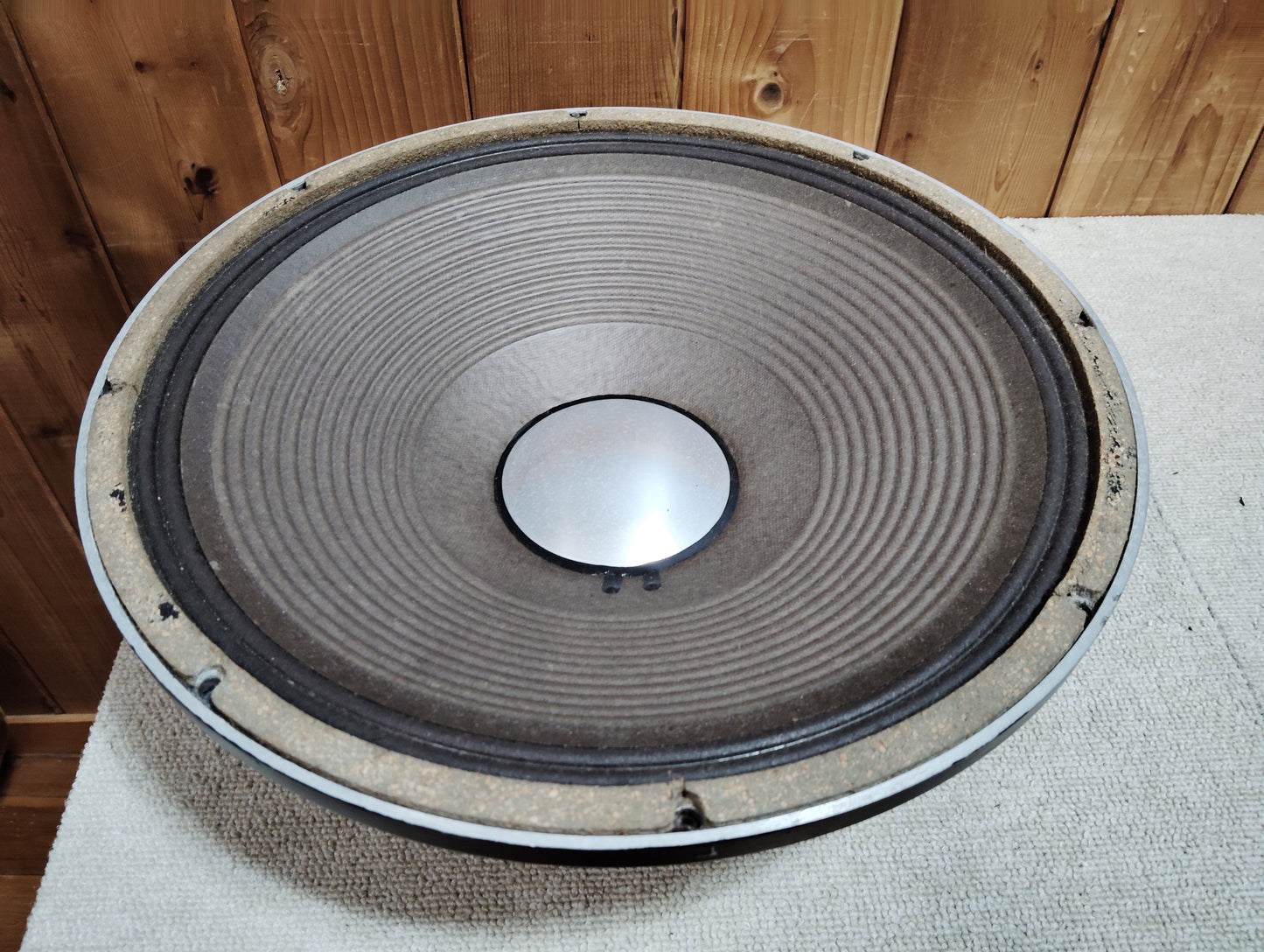 現状品　JBL　ジェービーエル　E140-8　1本　38cmコーン型ウーファーユニット   26060806