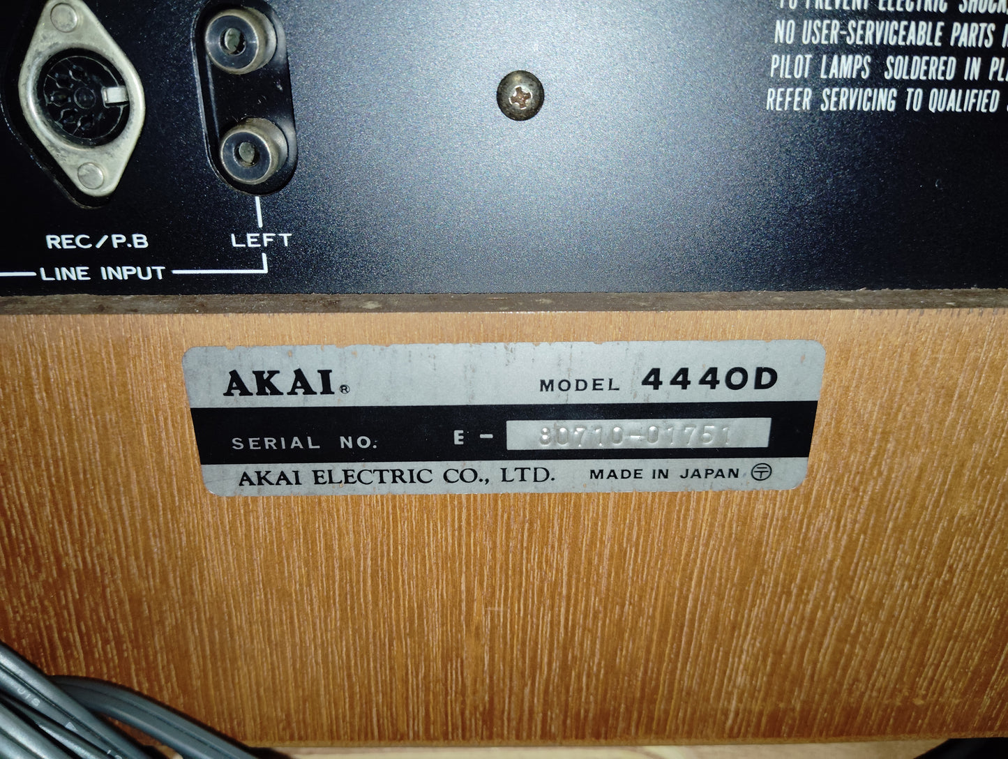 ジャンク　AKAI　アカイ　4440D　オープンリールデッキ   26060810