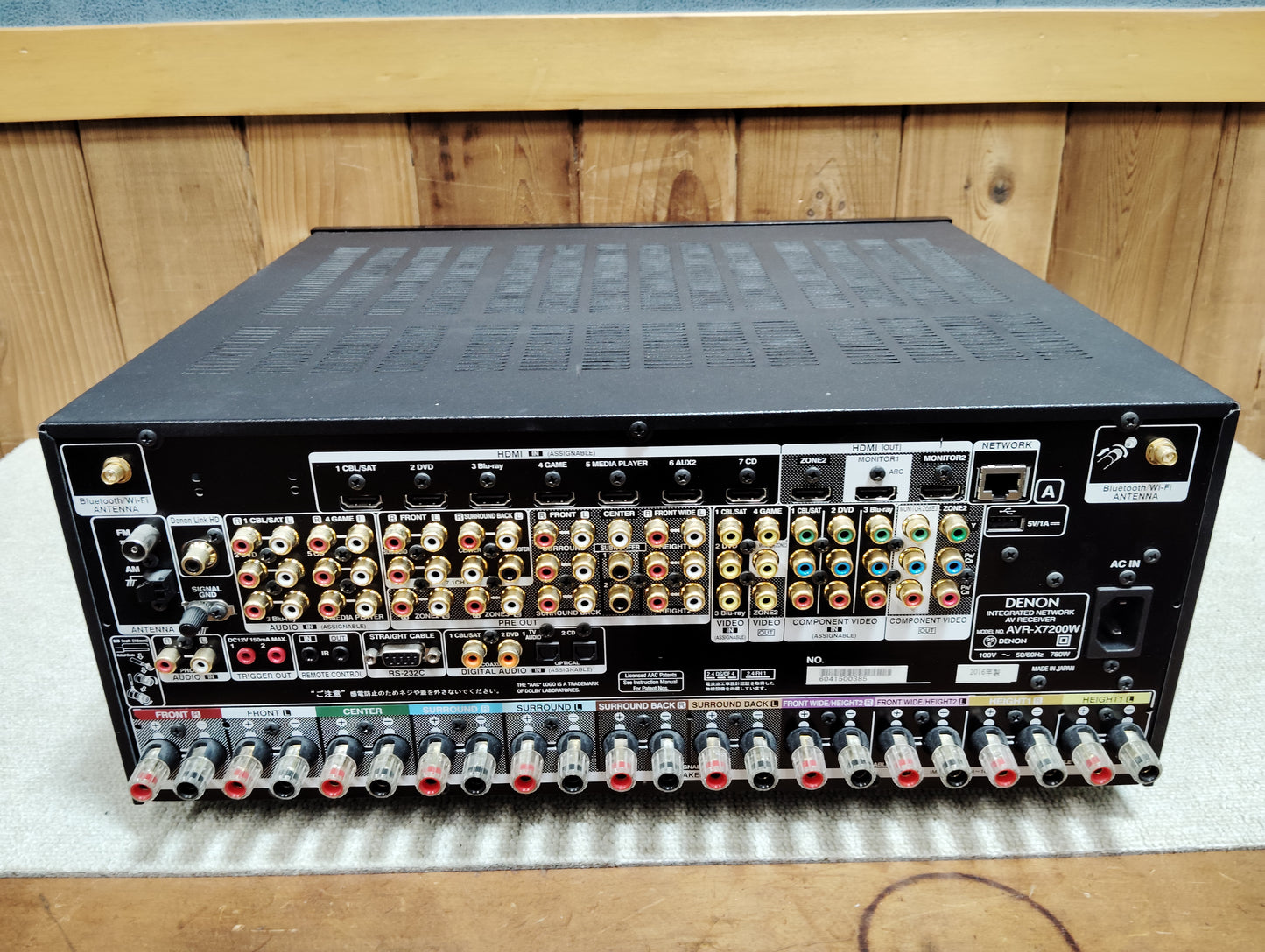 DENON　デノン　AVR-X7200W   26072401