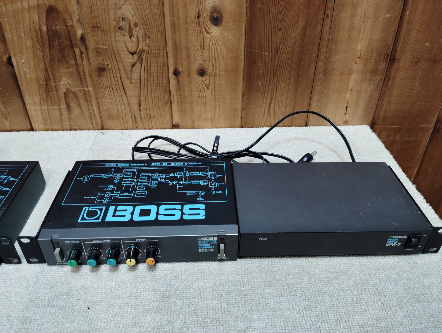 BOSS　ボス　RPW-7　RCE-10　RCL-10　RDD-10　エフェクター　パワーサプライ　計4台　D26072920