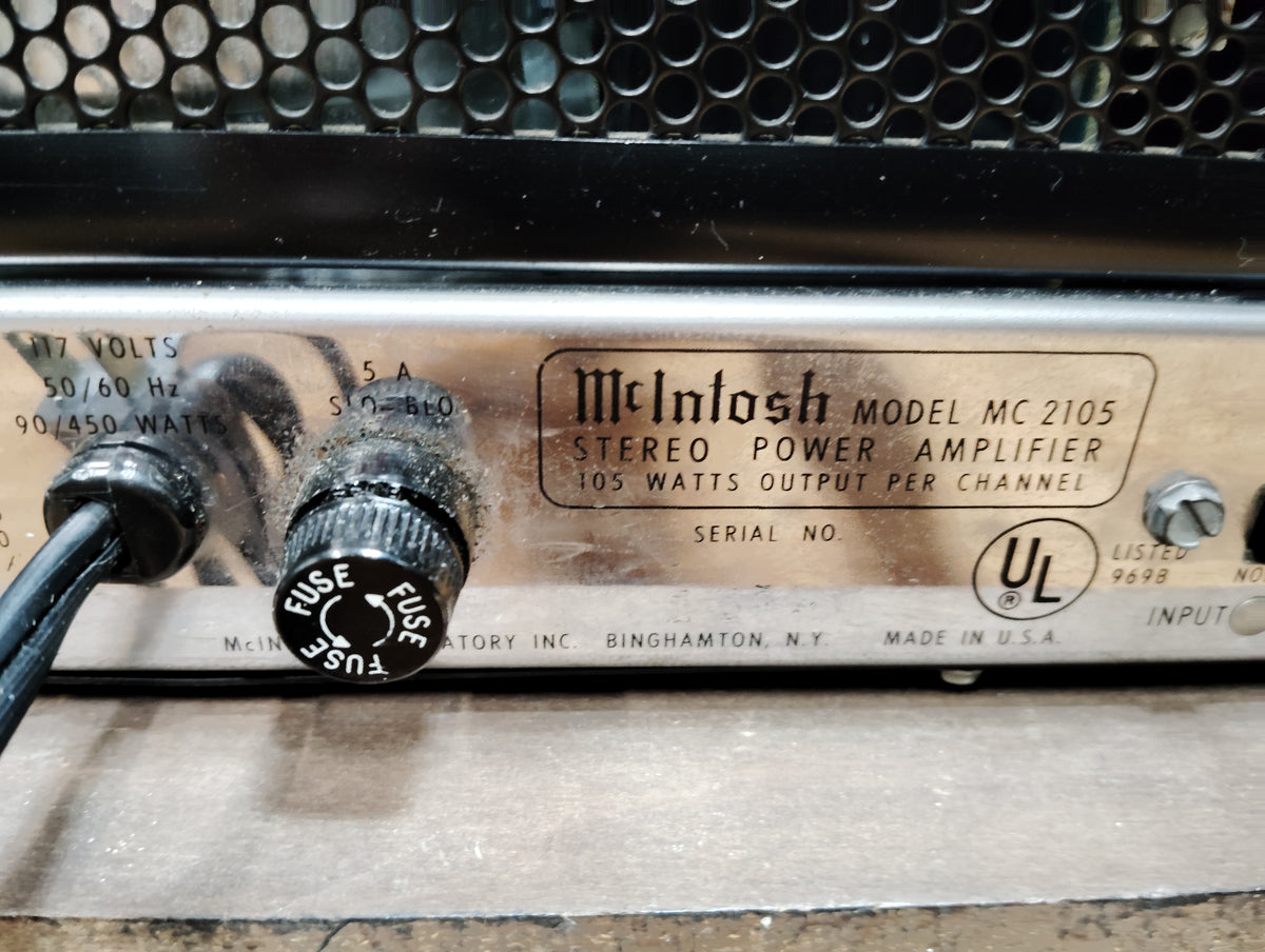 McIntosh　マッキントッシュ　MC2105　パワーアンプ　D26072907