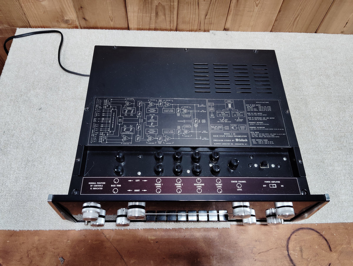 McIntosh　マッキントッシュ　C28　プリアンプ　D26072906