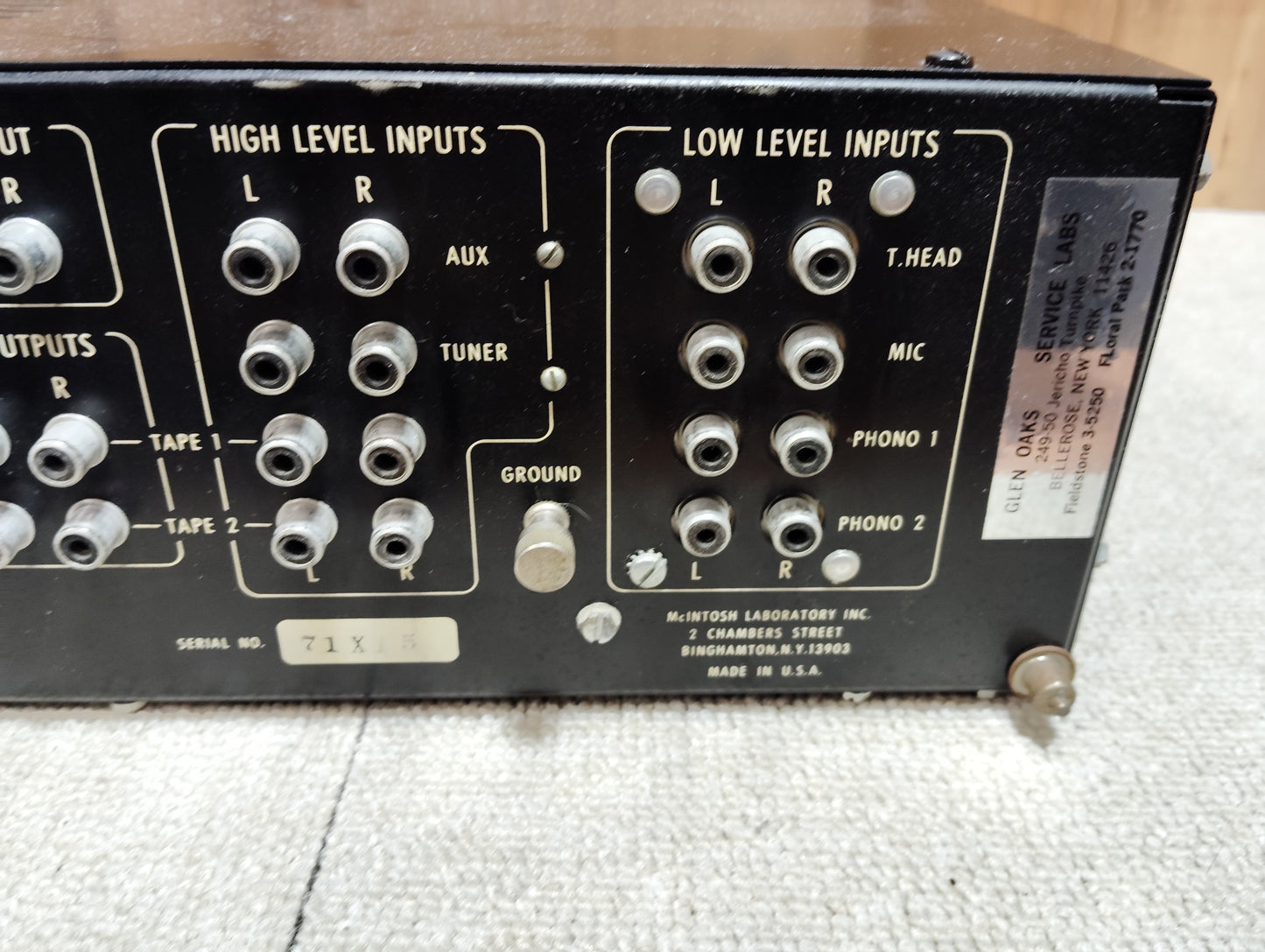 McIntosh　マッキントッシュ　C28　プリアンプ　D26072906