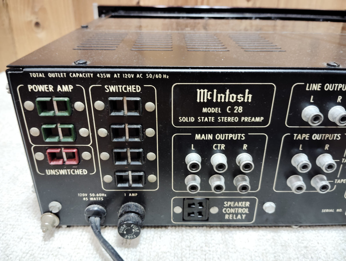McIntosh　マッキントッシュ　C28　プリアンプ　D26072906