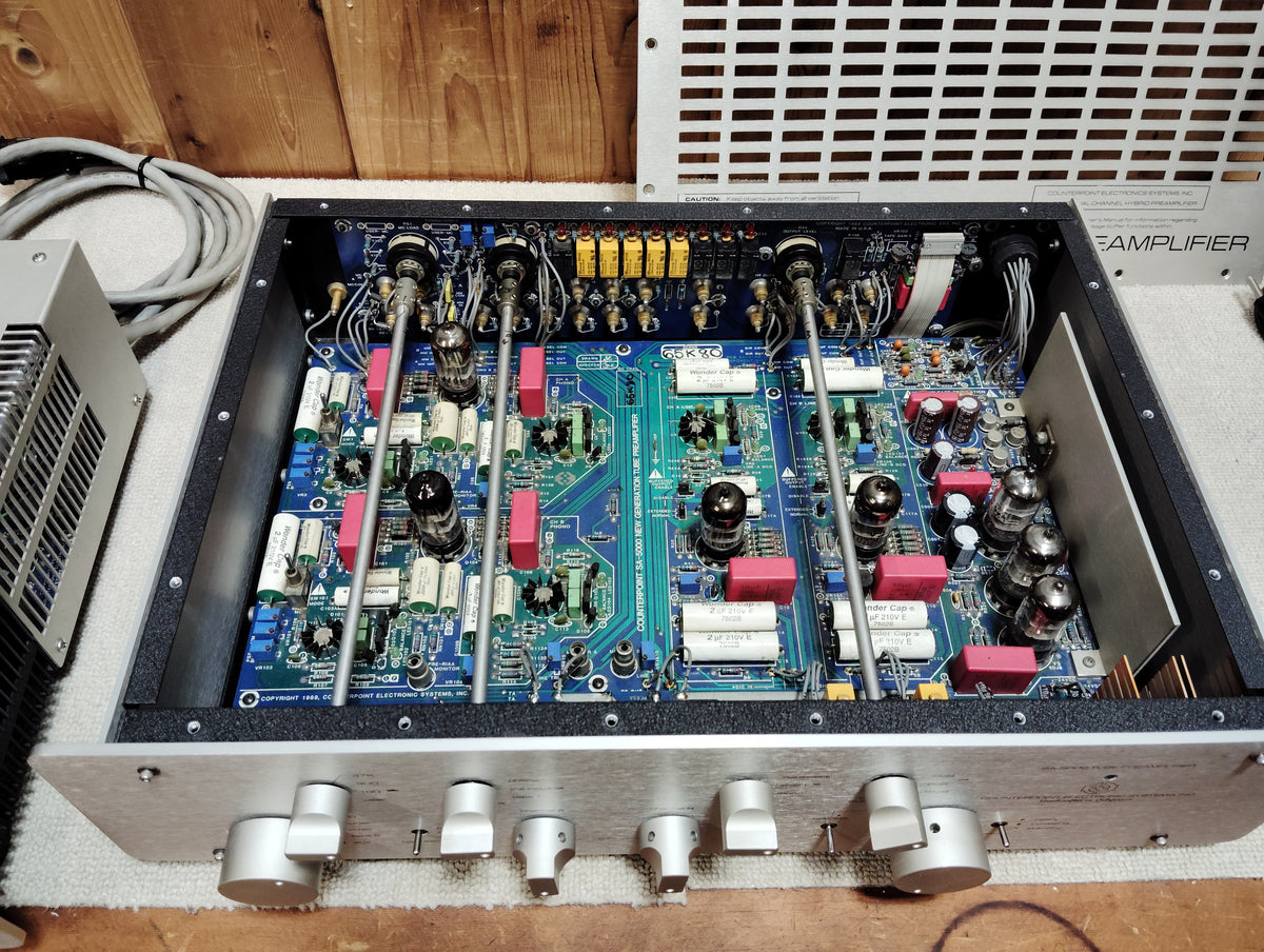 現状品　counterpoint　カウンターポイント　SA5000　真空管プリアンプ　D26080812